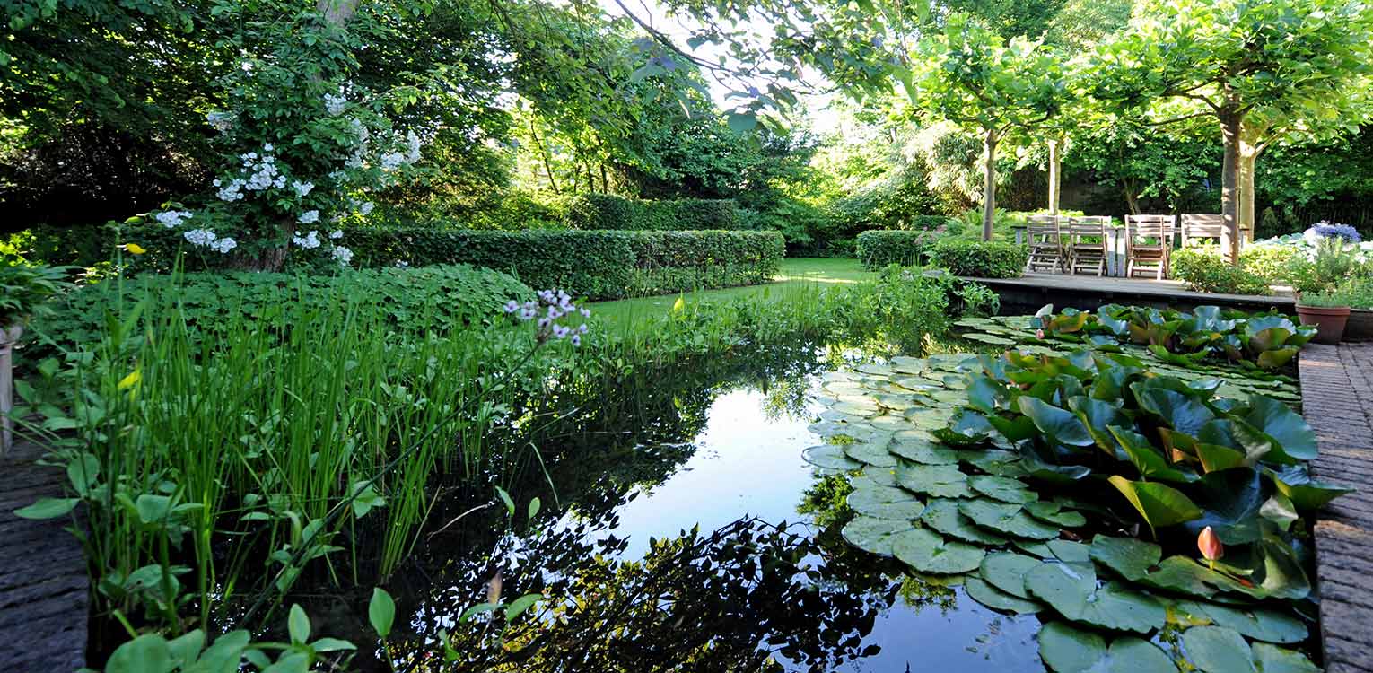 Waterrijke villatuin Warnsveld